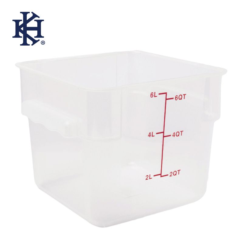 FOOD CONTAINER SQ OPAQUE 5.7L, KH