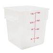 FOOD CONTAINER SQ OPAQUE 7.6L, KH
