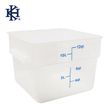 FOOD CONTAINER TRANSLUCENT POLYPROPYLENE KEN HANDS
