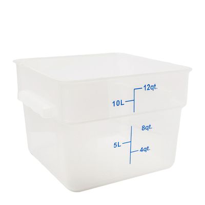 FOOD CONTAINER SQ OPAQUE 11.4L, KH