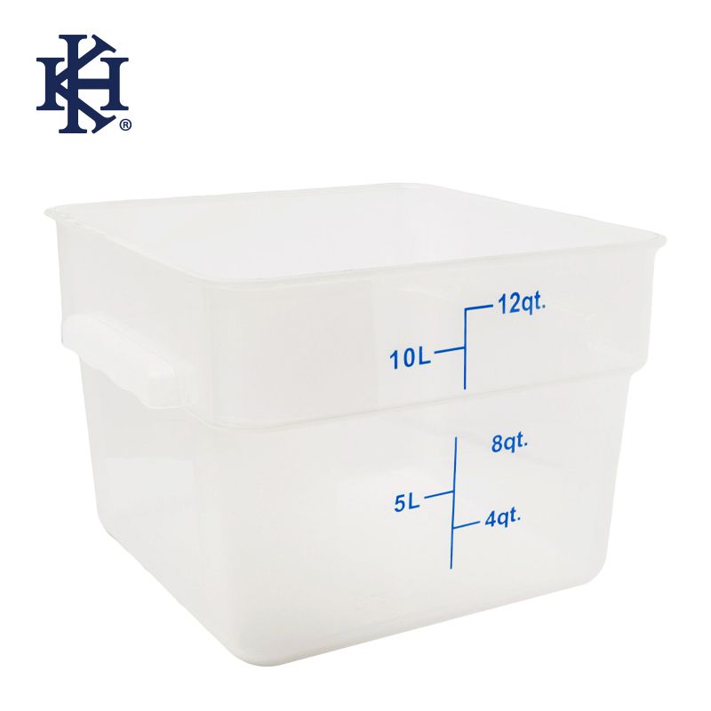 FOOD CONTAINER SQ OPAQUE 11.4L, KH