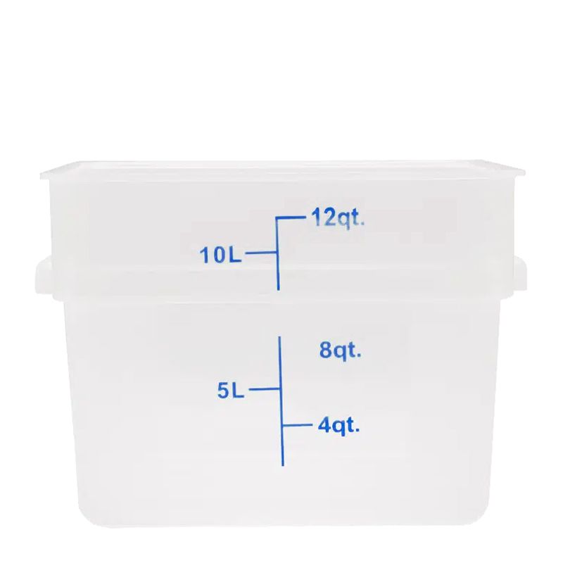 FOOD CONTAINER SQ OPAQUE 11.4L, KH