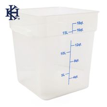 FOOD CONTAINER SQ OPAQUE 17.2L, KH
