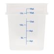 FOOD CONTAINER SQ OPAQUE 17.2L, KH