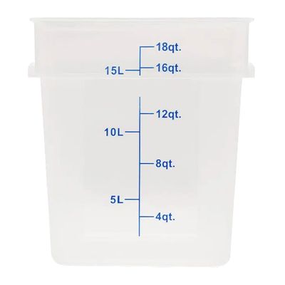 FOOD CONTAINER SQ OPAQUE 17.2L, KH