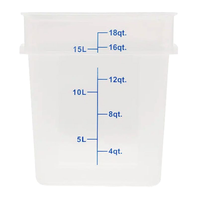 FOOD CONTAINER SQ OPAQUE 17.2L, KH