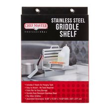 CLIP ON GRIDDLE SHELF SS, CHEFMASTER