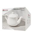 TEAPOT WHITE 570ML, M&W WHITE ROCOCO