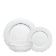 DINNER SET 12PC URBAN RIM, BASICS