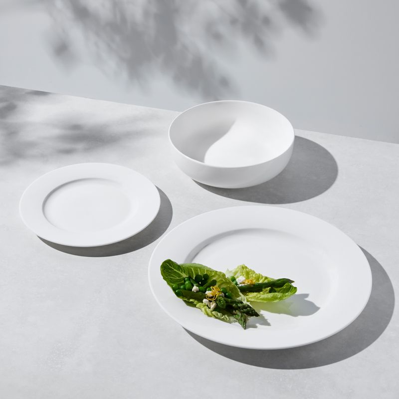 DINNER SET 12PC URBAN RIM, BASICS