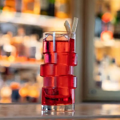 GLASS HIBALL 400ML, THE GLITCH COLLINS ONIS