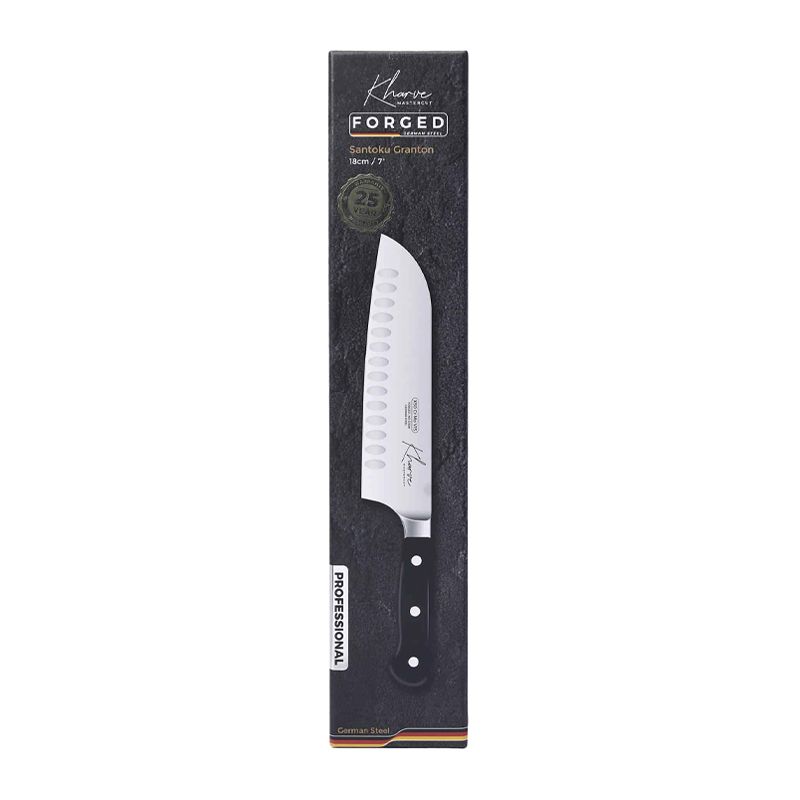 KNIFE SANTOKU 18CM, MASTER-CUT KHARVE