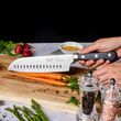KNIFE SANTOKU 18CM, MASTER-CUT KHARVE