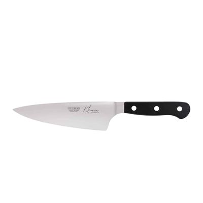 KNIFE CHEFS BLACK 150MM, MASTER-CUT KHARVE