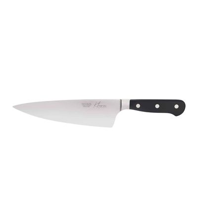 KNIFE CHEFS BLACK 200MM, MASTER-CUT KHARVE