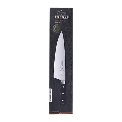 KNIFE CHEFS BLACK 200MM, MASTER-CUT KHARVE