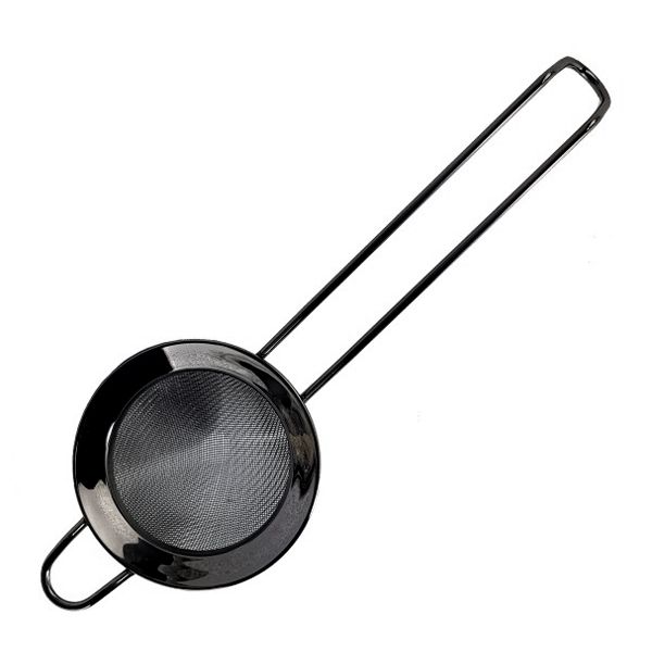 STRAINER FINE BLACK 77MM COCKTAIL, BG