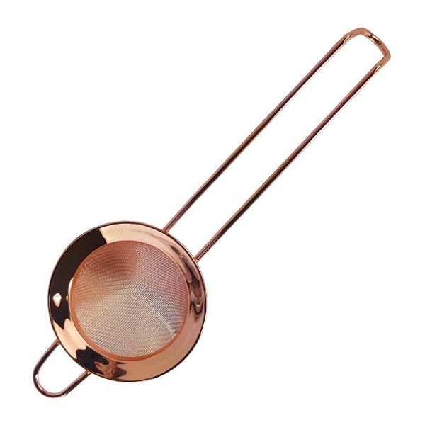 STRAINER FINE COPPER 77MM COCKTAIL, BG