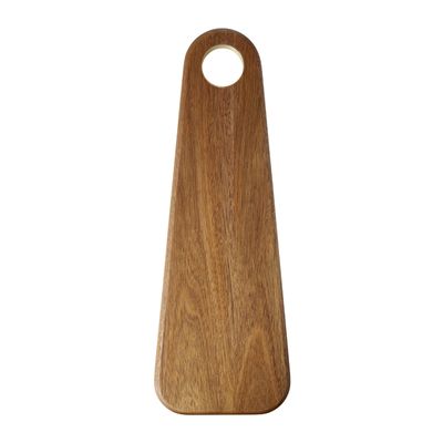 BOARD PADDLE ACACIA/BRASS 45CM, D&W