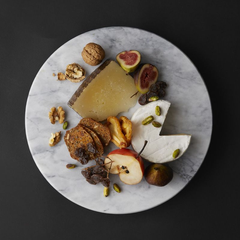 LAZY SUSAN MARBLE ROUND 30CM, NUVOLO