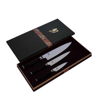 KNIFE SET 3PCE BOXED, KAI SHUN