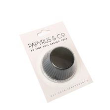 CUPCAKE FOIL BLACK 50PK, BAKE GROUP