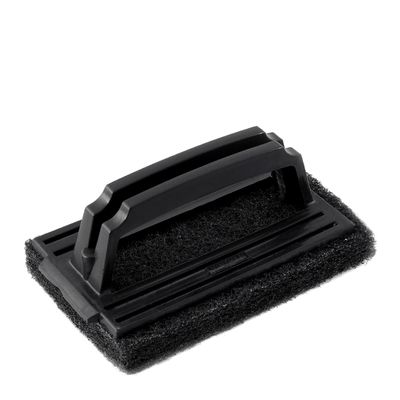 H/DUTY SCOURING PAD W/HNDL BLACK, TRUST