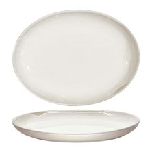 PLATE OVAL WHITE 32X24CM, GEMBROOK