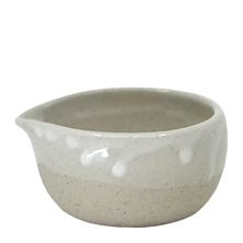 CUP MILK W/ SPOUT WHITE 120ML, GEMBROOK