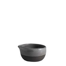 CUP MILK W/ SPOUT GREY 120ML, GEMBROOK