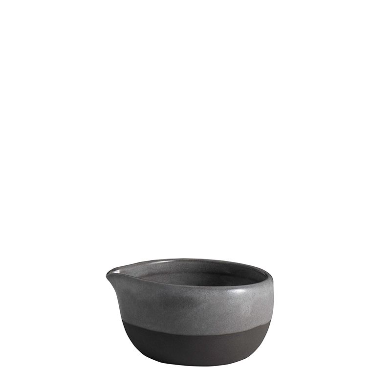 CUP MILK W/ SPOUT GREY 120ML, GEMBROOK