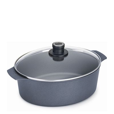 ROASTER W/LID 31X26CM/6LT, DIAMOND LITE
