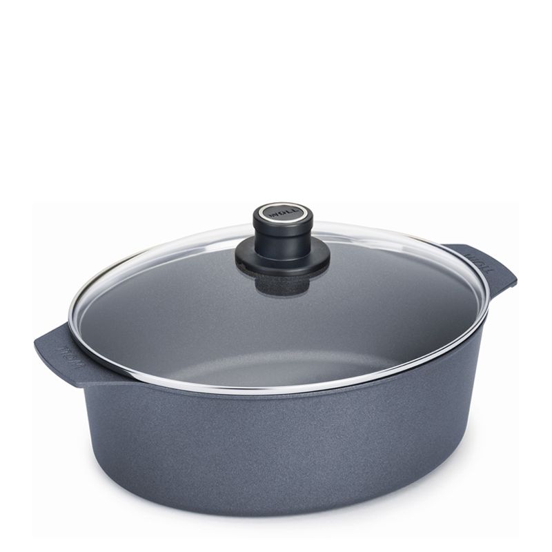 ROASTER W/LID 31X26CM/6LT, DIAMOND LITE