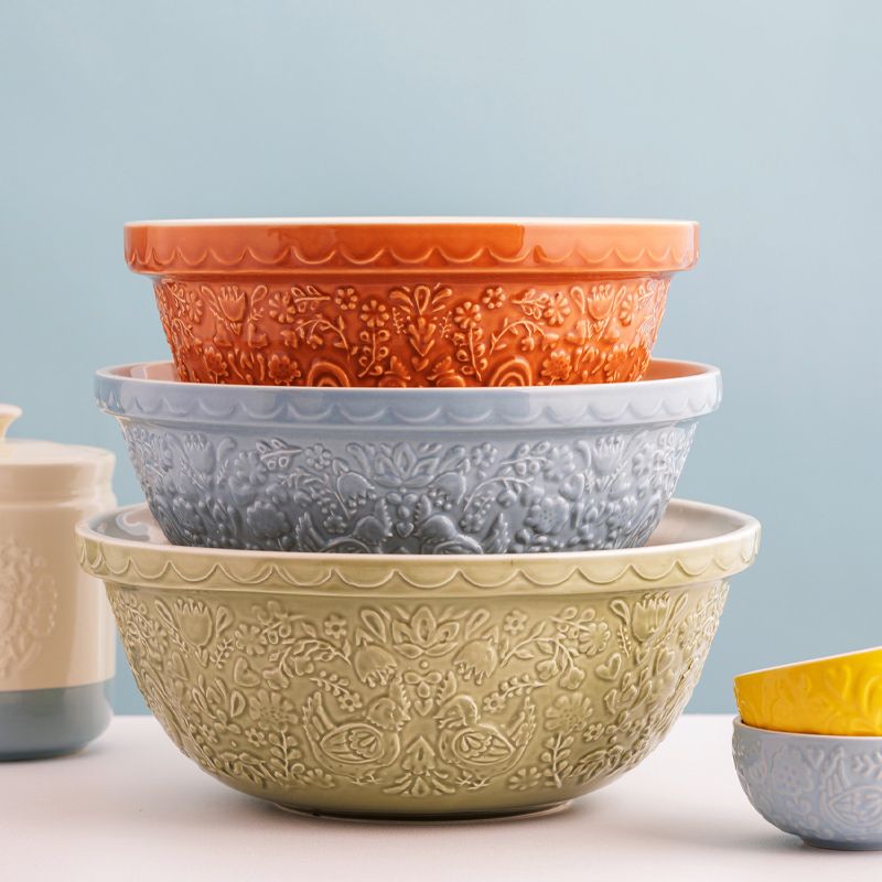 MIXING BOWL ORANGE 24CM/2L MASON CASH