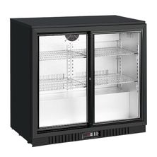 COOLER BACK BAR SLIDE 2 DOOR, ATOSA