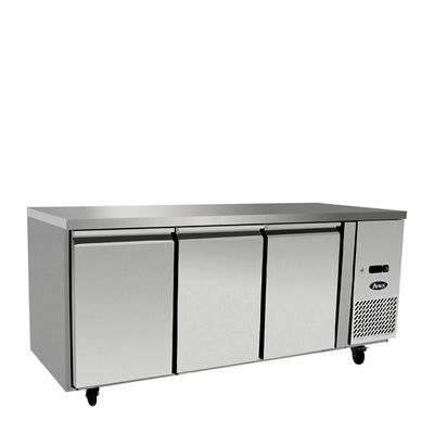 FREEZER UNDERBENCH THREE DOOR TABLE 1795MM, ATOSA