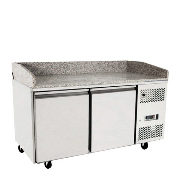 FRIDGE 2 DOOR PIZZA TABLE 1510MM, ATOSA