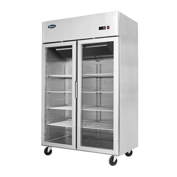 FRIDGE TOP MOUNTED 2 DOOR SHOWCASE 1314MM, ATOSA