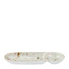 CERAMIC DISH 9.5X33X4CM, MARSALA