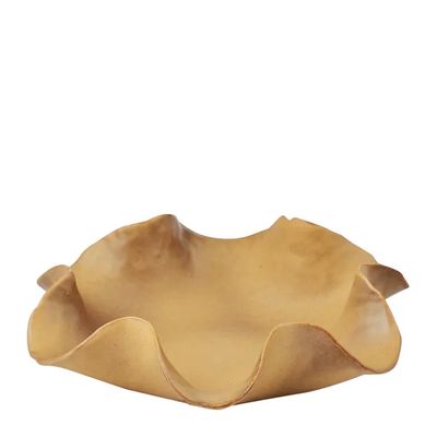 SERVING BOWL TAN 20.5X5.5CM, ELENA