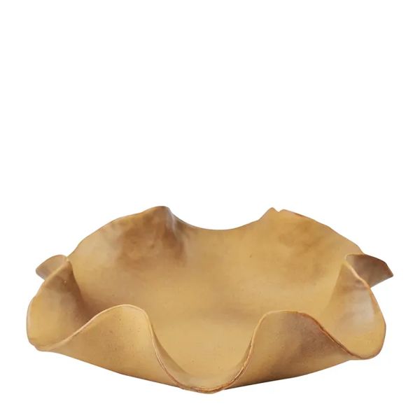 SERVING BOWL TAN 20.5X5.5CM, ELENA