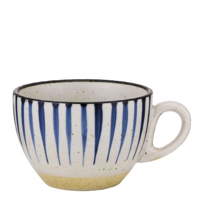 CUP CUPPUCCINO BLUE FLAME 220ML, BREW