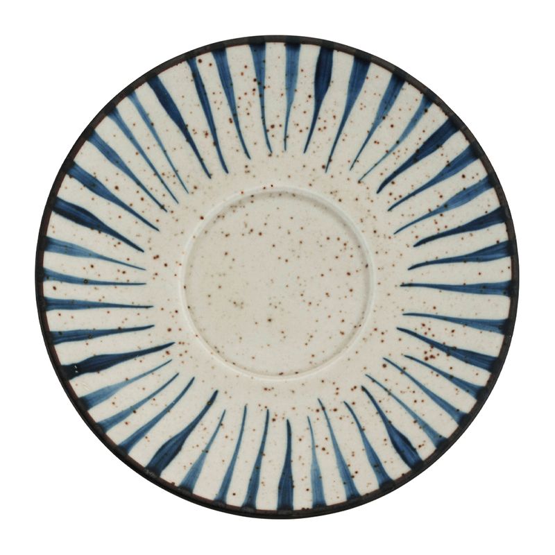 SAUCER BLUE FLAME 143MM, BREW TO SUIT BW10030