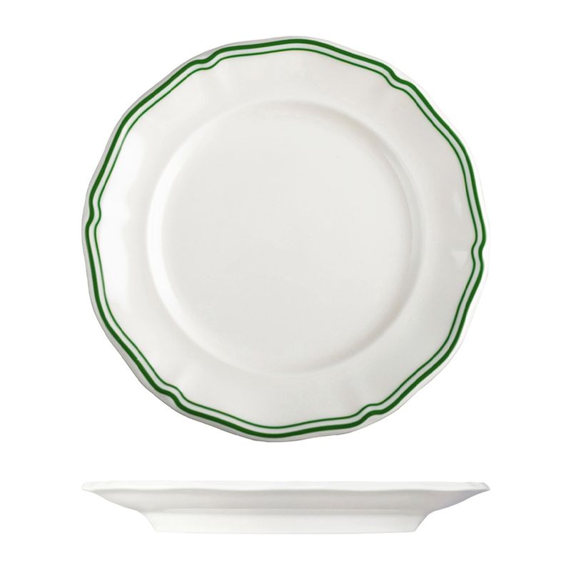 PLATE RND 170MM, LUZERNE ASTORIA EMERALD