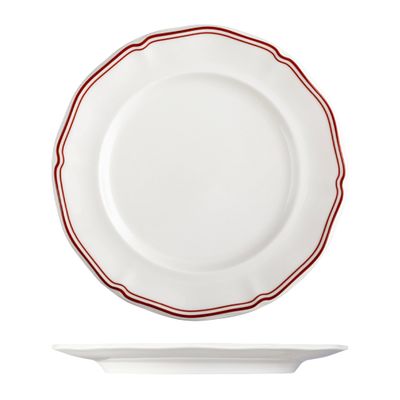 PLATE RND 210MM, LUZERNE ASTORIA ROSEWOOD