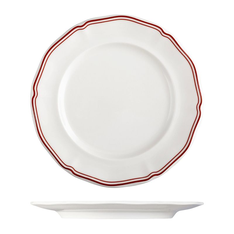 PLATE RND 210MM, LUZERNE ASTORIA ROSEWOOD