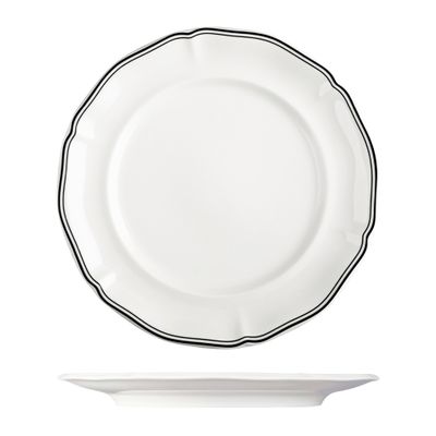 PLATE RND 230MM, LUZERNE ASTORIA INK