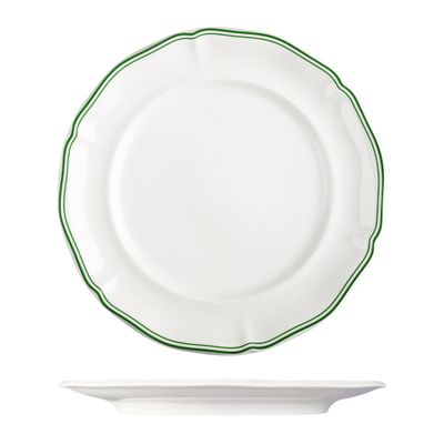 PLATE RND 230MM, LUZERNE ASTORIA EMERALD