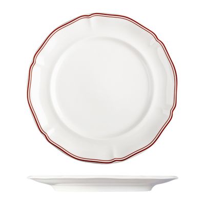 PLATE RND 230MM, LUZERNE ASTORIA ROSEWOOD