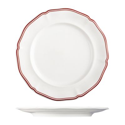PLATE RND 270MM, LUZERNE ASTORIA ROSEWOOD